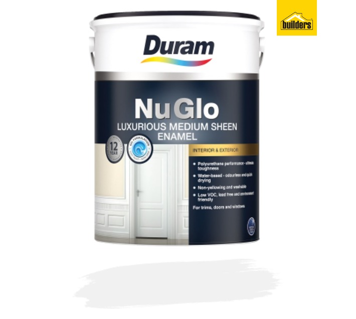 Duram NuGlo White (5L) Enamel Waterbased Exterior Duram NuGlo White (5L) Enamel Waterbased Exterior