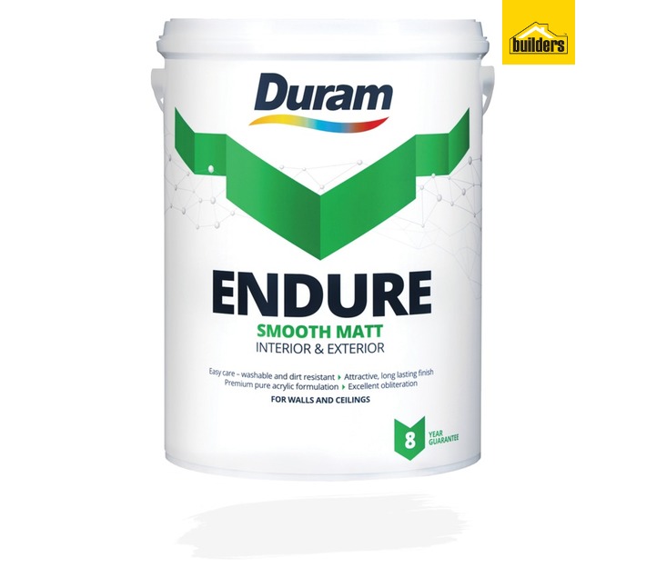 Duram Endure Smooth Matt Base Pastel (5L) Interior Matt Pastel