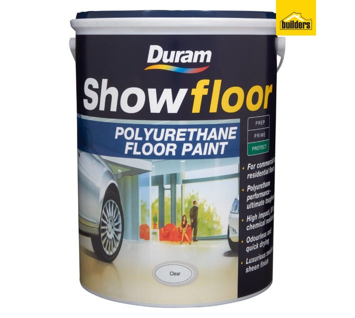 Duram Showfloor Floor Paint Clear (5L) Floor Paint Duram Showfloor Floor Paint Clear (5L) Floor Paint
